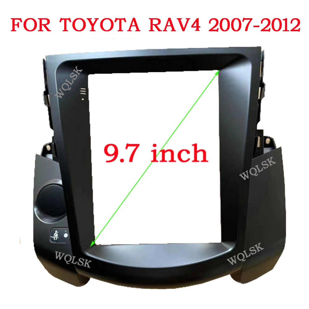 WQLSK автомобильная аудиосистема 2 Din Рамка адаптер для TOYOTA RAV4 2007-2012 9,7 дюймов вертикальный экран DVD монтажная панель Рамка комплект
WQLSK автомобильная аудиосистема 2 Din Рамка адаптер для TOYOTA RAV4 2007-2012 9,7 дюймов вертикальный экран DVD монтажная панель Рамка комплект