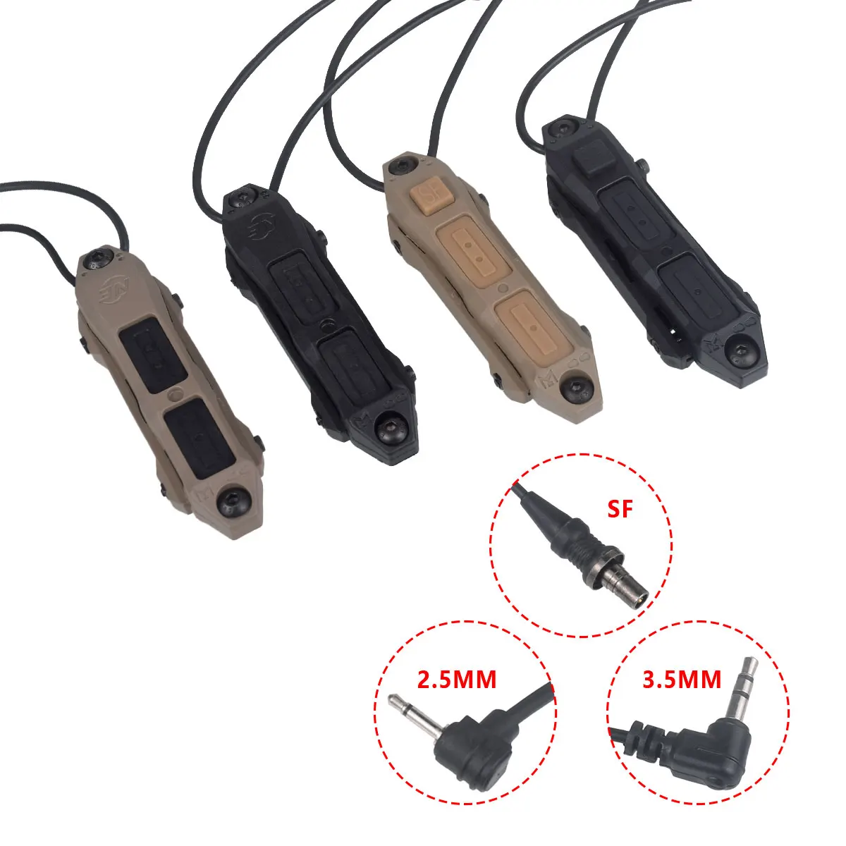 Tactical Augmented Pressure Remote Dual Function Switch For SureFire M300 M600 Mlok Keymod DBAL A2 PEQ 15 NGAL MAWL Flashlight
Tactical Augmented Pressure Remote Dual Function Switch For SureFire M300 M600 Mlok Keymod DBAL A2 PEQ 15 NGAL MAWL Flashlight