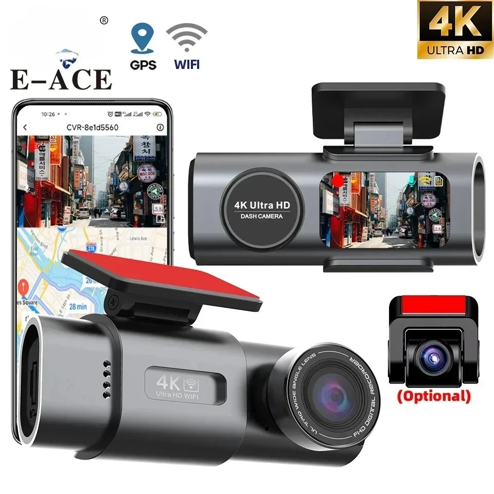 24HParking Night Vision Loop Recording G Sensor Black Box for Car 4K Mini Dash Cam Front and Rear Wifi Dual Lens Car DVR Camera
24HParking Night Vision Loop Recording G Sensor Black Box for Car 4K Mini Dash Cam Front and Rear Wifi Dual Lens Car DVR Camera