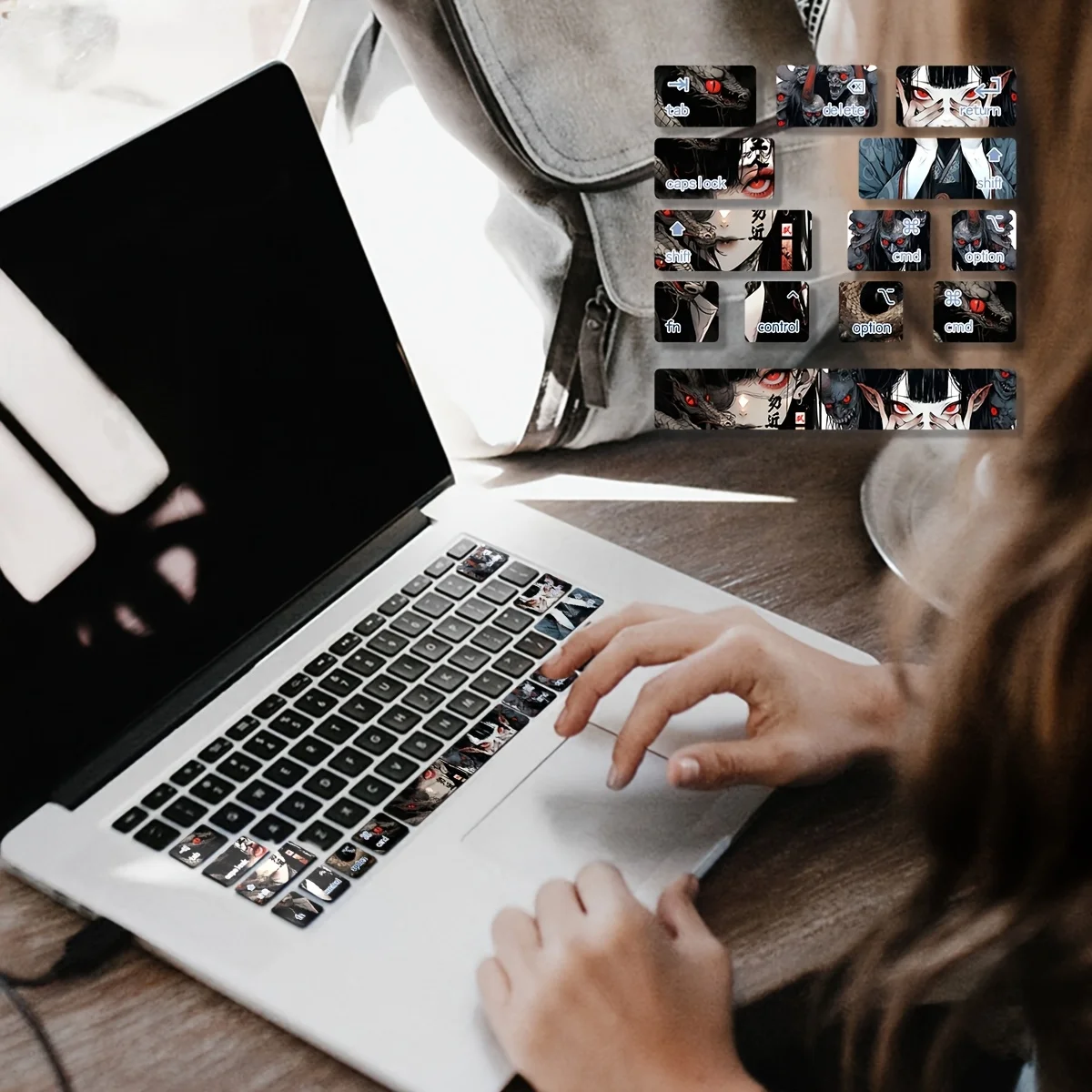 MacBook Air Cartoon Shortcut Keyboard Stickers, 4.47x4.17 Inch Removable No Residue Vinyl Decals
MacBook Air Cartoon Shortcut Keyboard Stickers, 4.47x4.17 Inch Removable No Residue Vinyl Decals