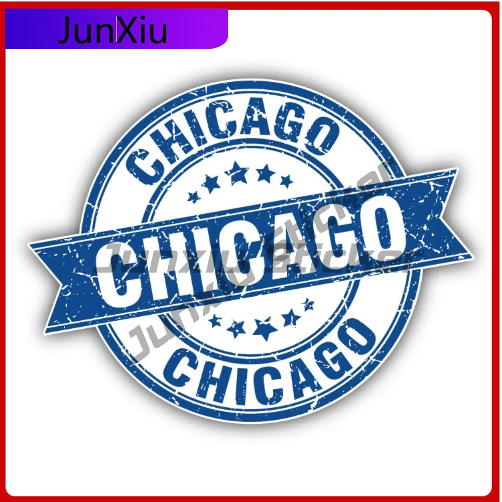Chicago Creative Sticker Travel Stamp Car Decal Bumper Stickers Anime Style Bumper Use For Helmet Side Vehicle Exterior Decor
Chicago Creative Sticker Travel Stamp Car Decal Bumper Stickers Anime Style Bumper Use For Helmet Side Vehicle Exterior Decor
