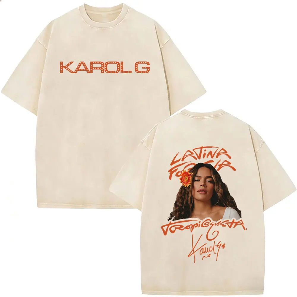 Washed Vintage Karol G Viajando Por El Mundo Tropitour 2026 T-shirt Tropicoqueta T Shirts Men's Women Fashion Casual T-shirts
Washed Vintage Karol G Viajando Por El Mundo Tropitour 2026 T-shirt Tropicoqueta T Shirts Men's Women Fashion Casual T-shirts