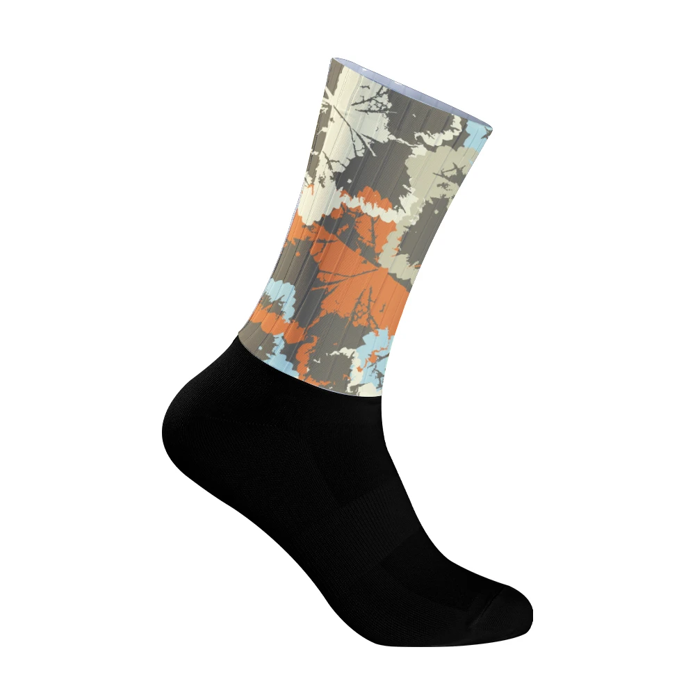 New Anti Slip seamless Cycling Socks Integral Moulding High-tech Bike Sock Compression Bicycle Outdoor Running Sport Socks
New Anti Slip seamless Cycling Socks Integral Moulding High-tech Bike Sock Compression Bicycle Outdoor Running Sport Socks