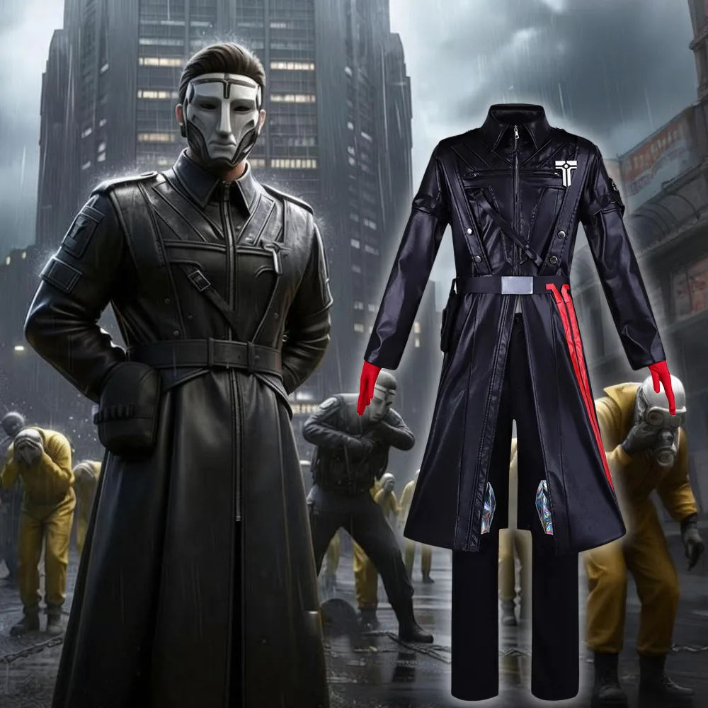 Delta Force Gharros The Warden Cosplay Full Set with Mask Wig Adult Unisex Game Comic Con Stage Performance Halloween Costume
Delta Force Gharros The Warden Cosplay Full Set with Mask Wig Adult Unisex Game Comic Con Stage Performance Halloween Costume