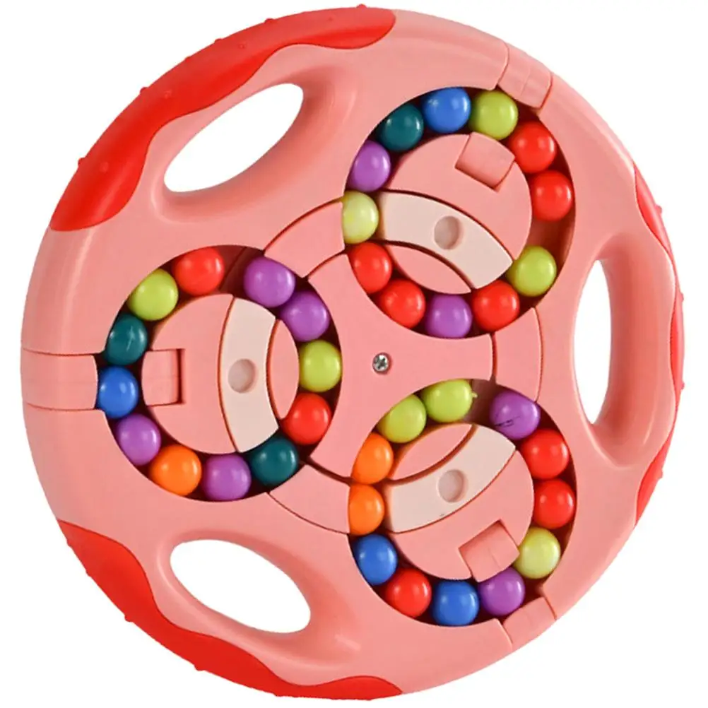 Plastic Rolling Beads Toys Kids Educational Double Sided Cube Fingertip Toy Lightweight Fun Intelligence
Plastic Rolling Beads Toys Kids Educational Double Sided Cube Fingertip Toy Lightweight Fun Intelligence