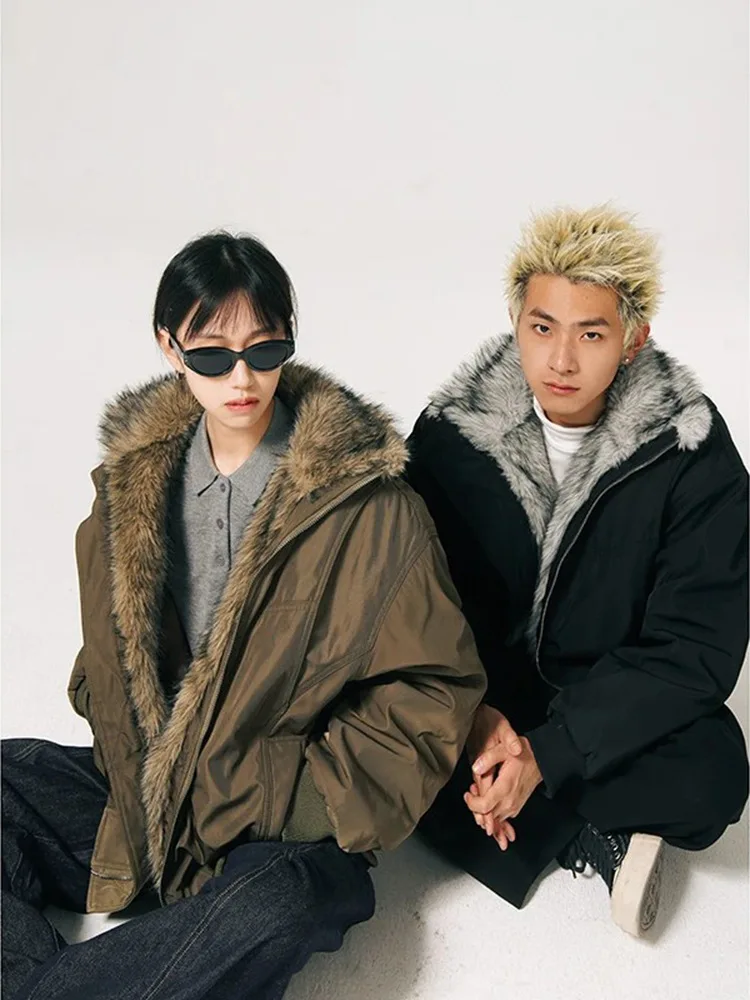 Fur Collar Brown Jackets Mens Winter Sheepskin Genuine Natural Extremely Warm Cold Outdoor Life Quality Waterproof Windproof Top
Fur Collar Brown Jackets Mens Winter Sheepskin Genuine Natural Extremely Warm Cold Outdoor Life Quality Waterproof Windproof Top