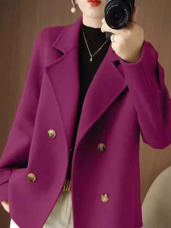 Шерстяной тюнер больших размеров с воротником костюма для женщин больших размеров, весенне-осенние модные универсальные длинные брюки с высокой талией
Шерстяной тюнер больших размеров с воротником костюма для женщин больших размеров, весенне-осенние модные универсальные длинные брюки с высокой талией