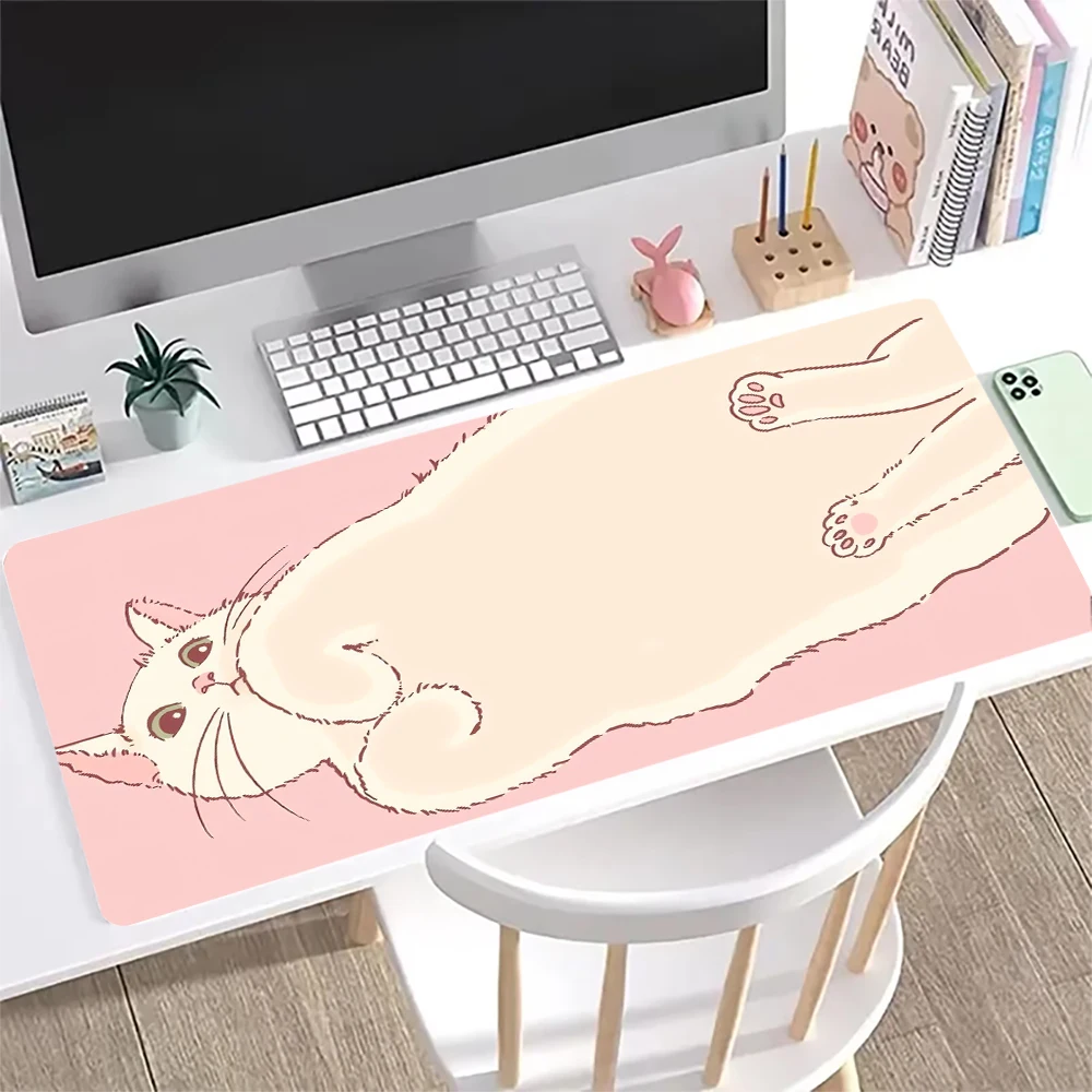 Cute cat Mouse Pad Large Computer Office Game Table Mats XXL Rubber Anti-slip Gaming Keyboard Mousepads Long Desk Pads
Cute cat Mouse Pad Large Computer Office Game Table Mats XXL Rubber Anti-slip Gaming Keyboard Mousepads Long Desk Pads