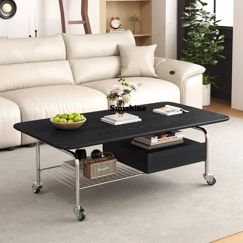 Household light luxury high-end removable coffee table living room modern minimalist coffee tableTJ
Household light luxury high-end removable coffee table living room modern minimalist coffee tableTJ
