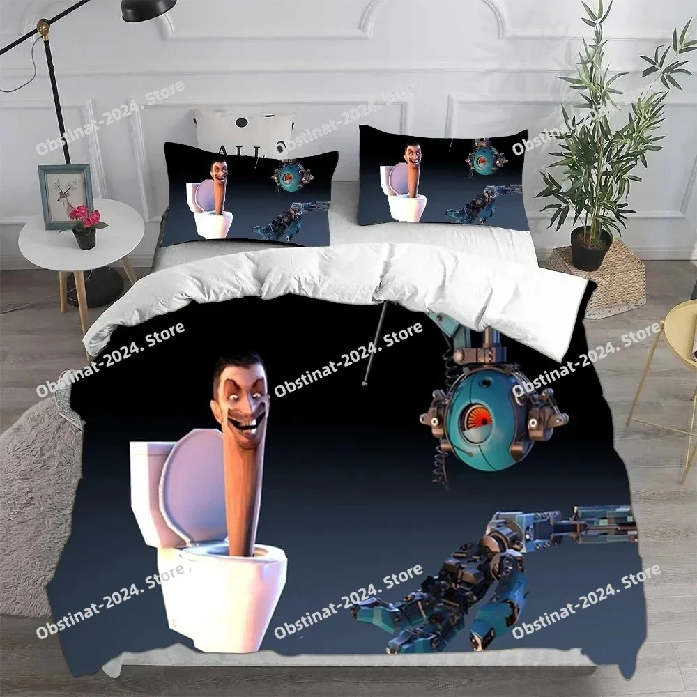 3D Printing Bedroom Decoration Game Skibidi Toilet Arale Comforter Bedding Sets Gamer Quilt Cover Duvet Cover Sets Kids Adults
3D Printing Bedroom Decoration Game Skibidi Toilet Arale Comforter Bedding Sets Gamer Quilt Cover Duvet Cover Sets Kids Adults