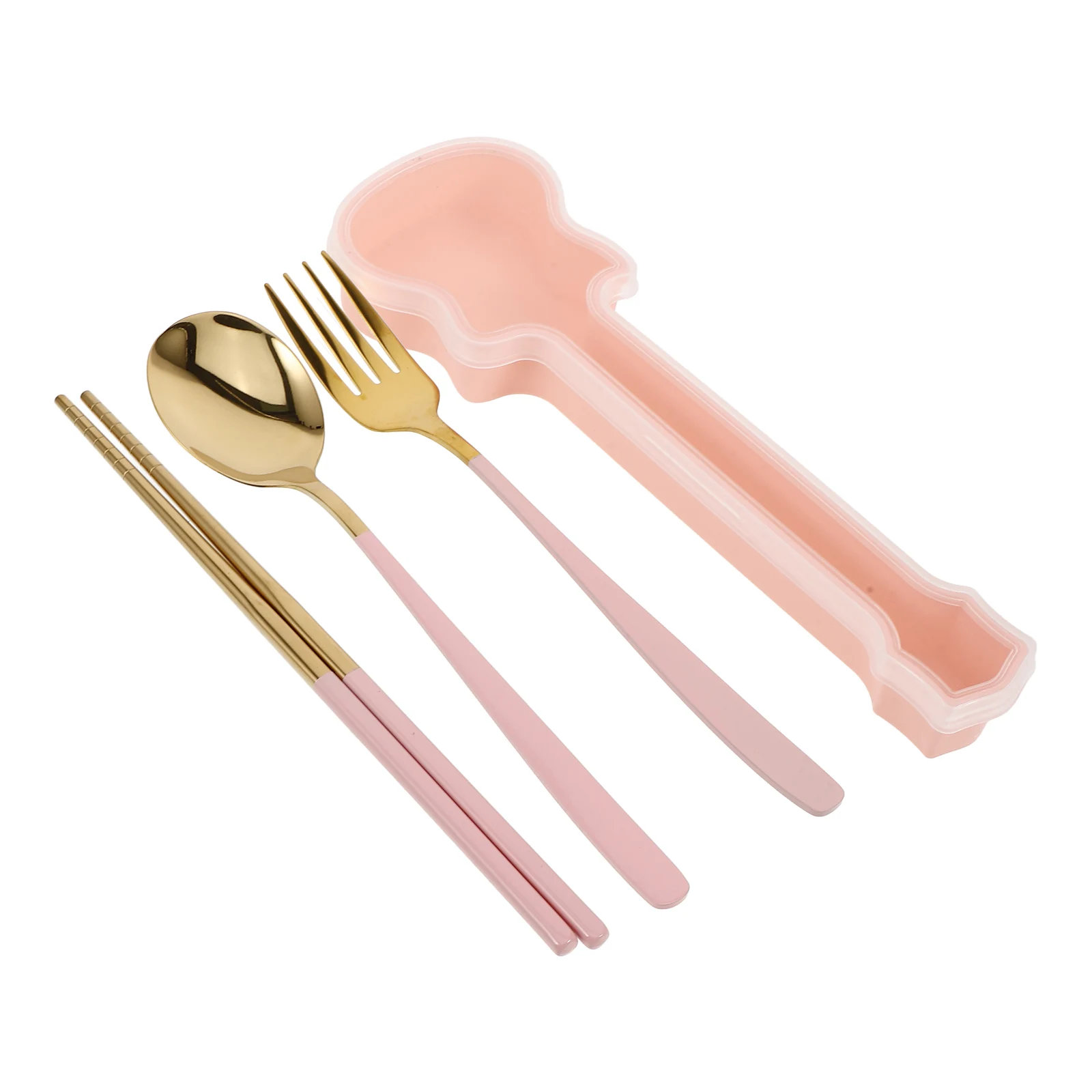 Stainless Steel Cutlery Set Reusable Plastic Utensils Spoon and Chopstick Kit Lunch Cases Holder Boxes Portable Travel
Stainless Steel Cutlery Set Reusable Plastic Utensils Spoon and Chopstick Kit Lunch Cases Holder Boxes Portable Travel
