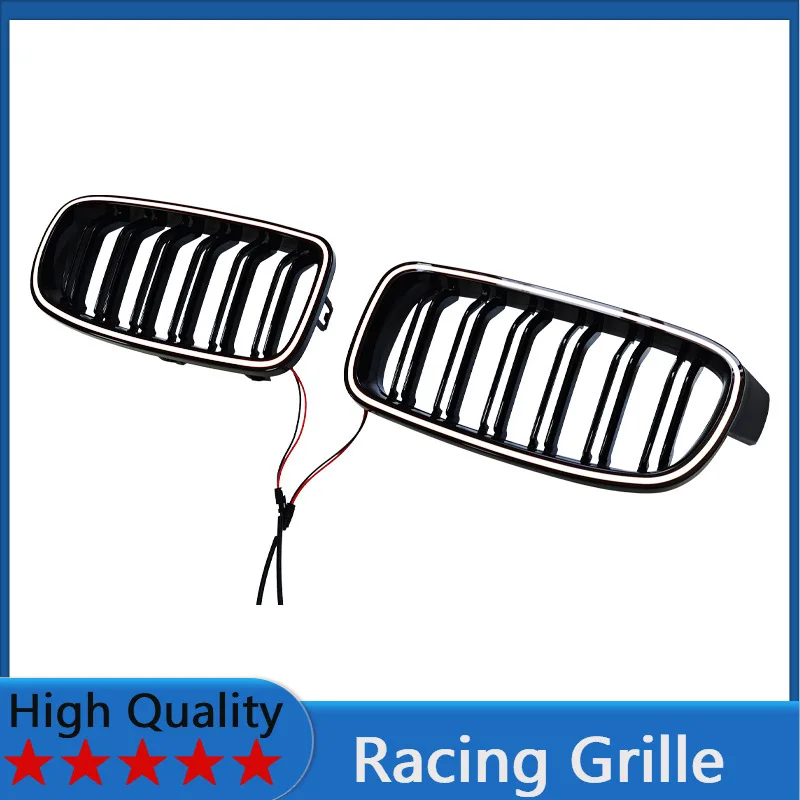 For BMW 3 Series F30 2013-2018 Racing Grille Front Bumper Grill Body Kit Accessories - LED Light Style
For BMW 3 Series F30 2013-2018 Racing Grille Front Bumper Grill Body Kit Accessories - LED Light Style