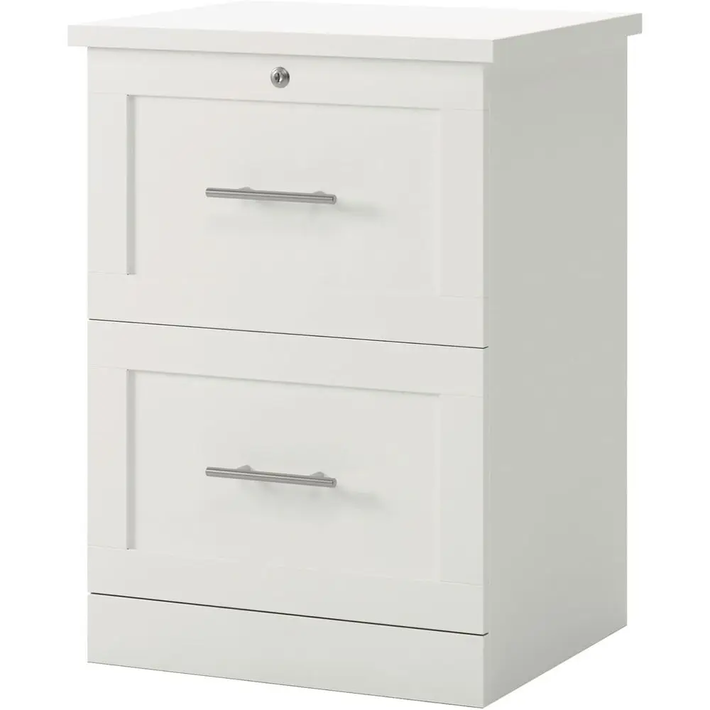 17 Inch Dual Door Cabinet, White
17 Inch Dual Door Cabinet, White