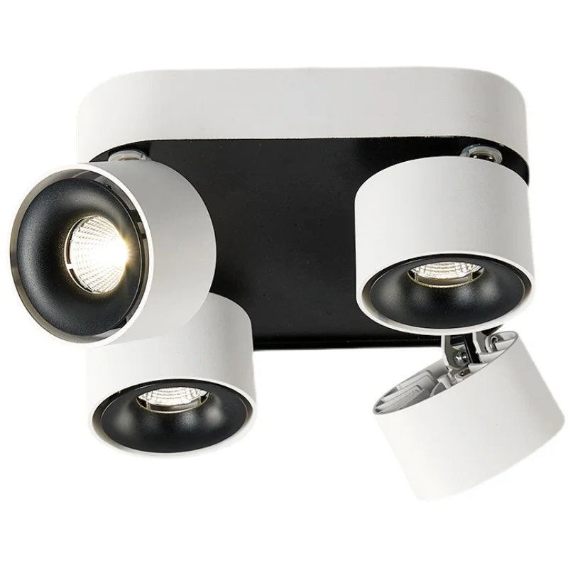 Spotlight anti glare ceiling light, living room, dining room, background wall, square four head ceiling tube light
Spotlight anti glare ceiling light, living room, dining room, background wall, square four head ceiling tube light