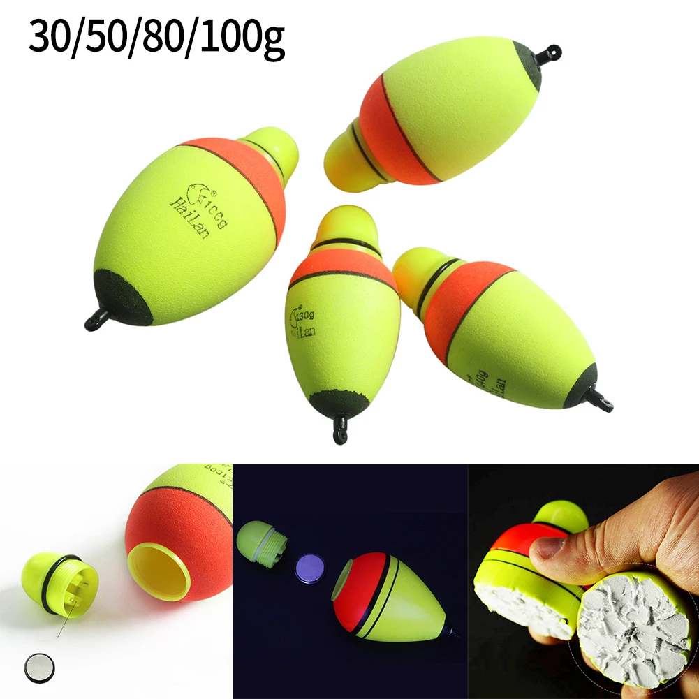 1pc Electronic Float Hot Sale Luminous Fishing Night Float Light Stick Foam Plastic Bobber Sea Rock Fishing Striking Floats
1pc Electronic Float Hot Sale Luminous Fishing Night Float Light Stick Foam Plastic Bobber Sea Rock Fishing Striking Floats