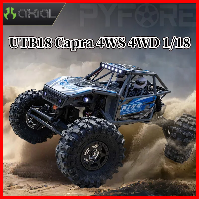 AXIAL UTB18 Capra Crawler Trail Buggy RTR 4WS 4WD 1/18 RC Electric Remote Control Model Car Rock Crawler Adult Children's Toys
AXIAL UTB18 Capra Crawler Trail Buggy RTR 4WS 4WD 1/18 RC Electric Remote Control Model Car Rock Crawler Adult Children's Toys