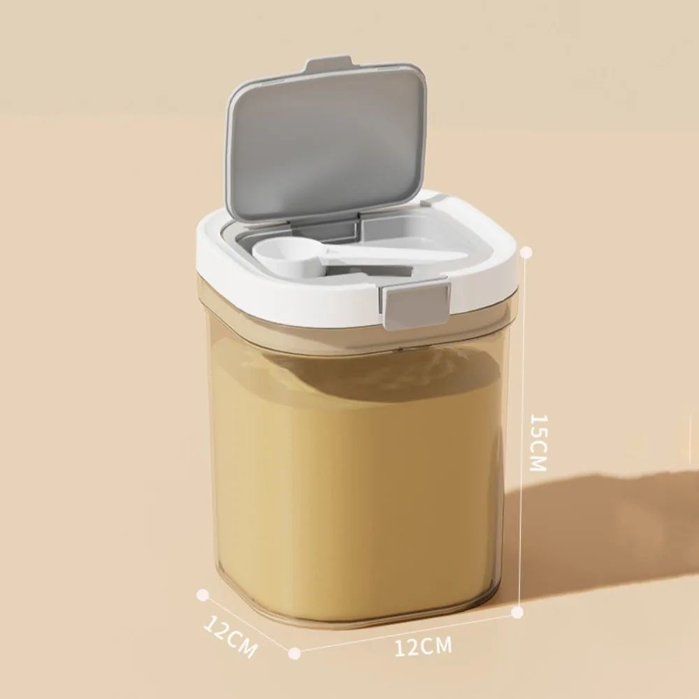 Контейнер для хранения детского сухого молока с совок, устойчивый к ультрафиолетовому излучению, штабелируемая герметичная коробка для пищевых продуктов, влагостойкая, многоразовая 
Контейнер для хранения детского сухого молока с совок, устойчивый к ультрафиолетовому излучению, штабелируемая герметичная коробка для пищевых продуктов, влагостойкая, многоразовая