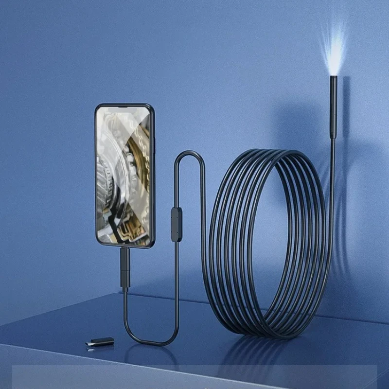 Apple Android Phone Endoscope 8mm High Definition Camera Video Car Repair Pipe Industrial Inspection
Apple Android Phone Endoscope 8mm High Definition Camera Video Car Repair Pipe Industrial Inspection