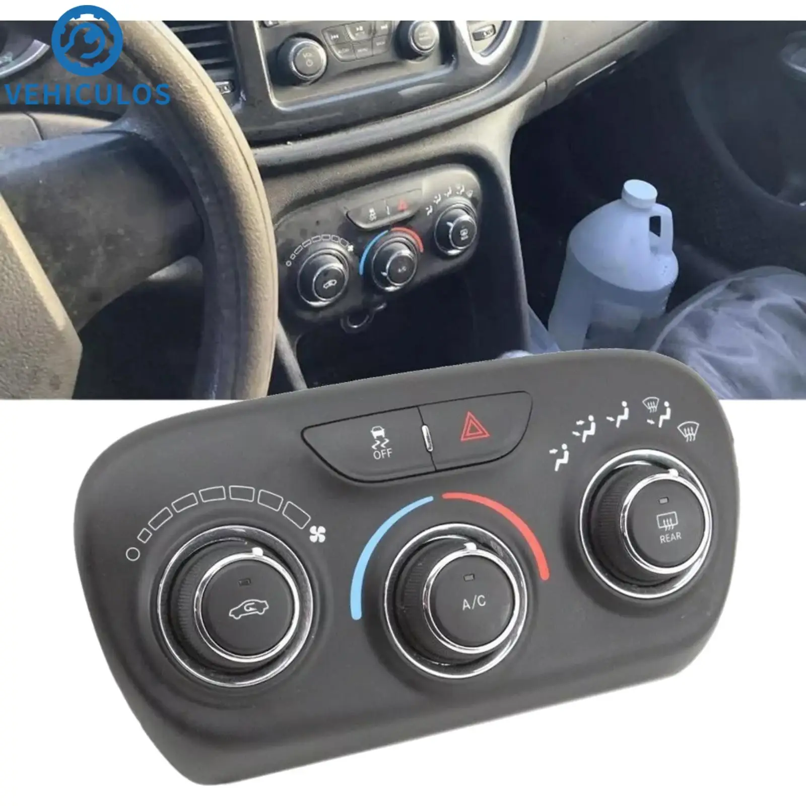 AC Air Condition Climate Control Switch Panel 5MD15DX9AJ Fit for Dodge for Dart 2013-2016 Cars Replaceable Accessories
AC Air Condition Climate Control Switch Panel 5MD15DX9AJ Fit for Dodge for Dart 2013-2016 Cars Replaceable Accessories
