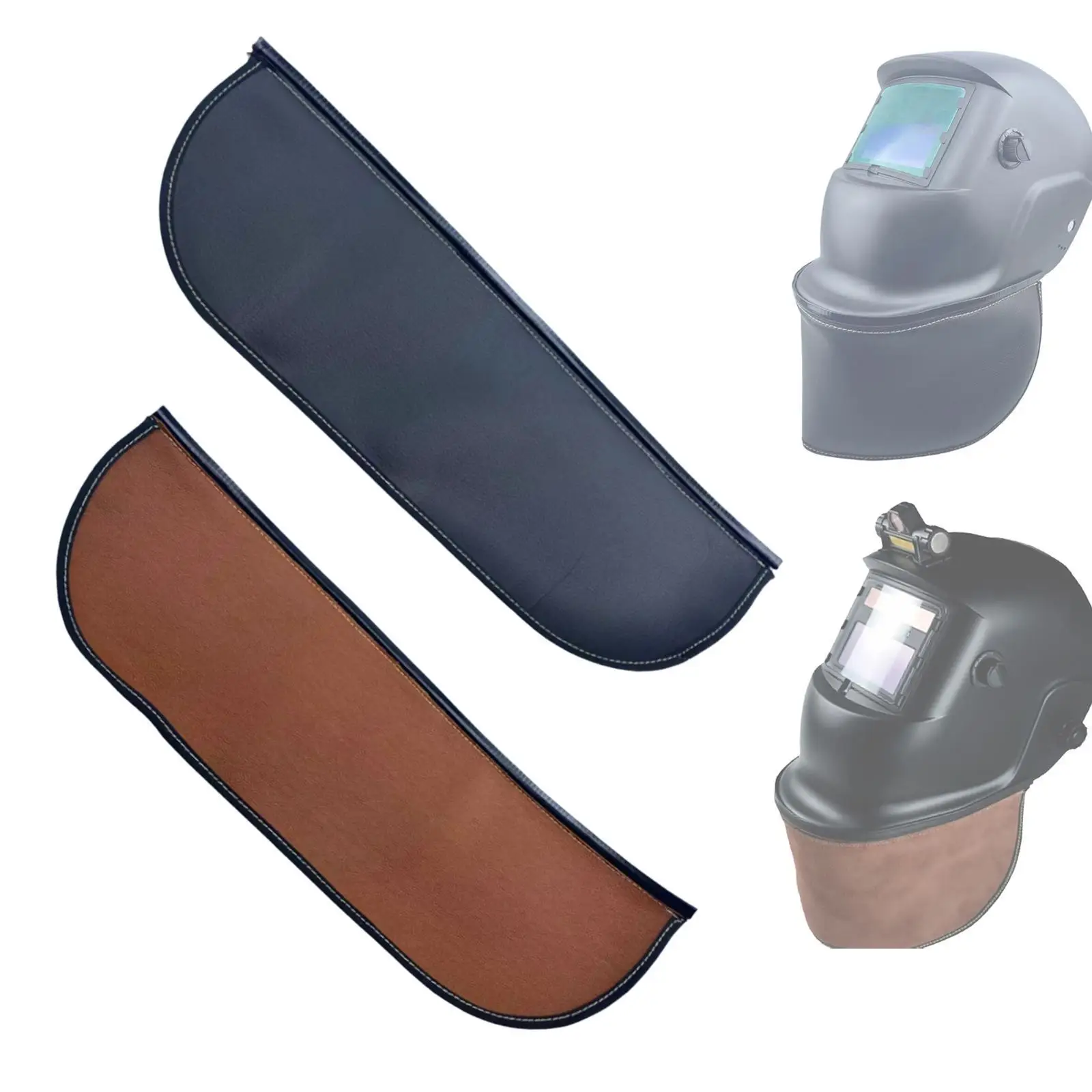 Welding Neck Guard Fire Resistant Breathable W/ U-shaped Silicone Sealing Edge Abrasion-resistant Welding Hood Accessory
Welding Neck Guard Fire Resistant Breathable W/ U-shaped Silicone Sealing Edge Abrasion-resistant Welding Hood Accessory