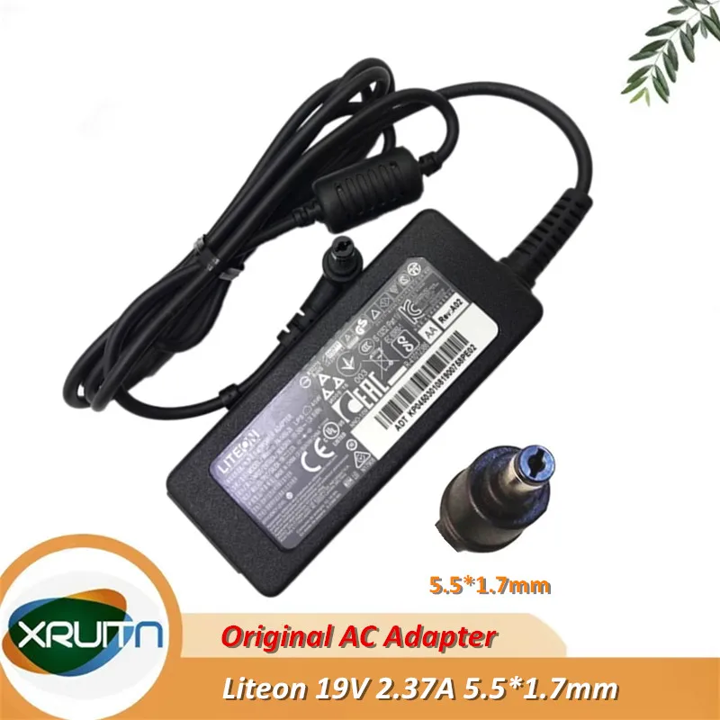 Genuine For Acer Laptop AC Adapter 19V 2.37A 45W Charger PA-1450-26 Power Supply 5.5*1.7mm
Genuine For Acer Laptop AC Adapter 19V 2.37A 45W Charger PA-1450-26 Power Supply 5.5*1.7mm