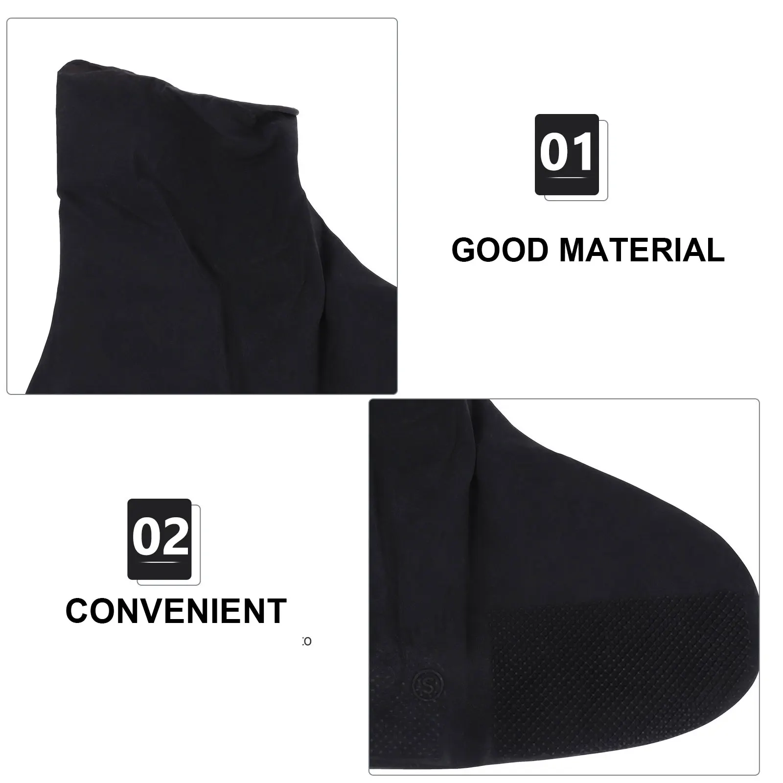 Reusable Rainproof Shoe Covers Waterproof Protector for Men Women Black High Boots L 41 45 Non Slip Sole Outdoor Camping Elastic
Reusable Rainproof Shoe Covers Waterproof Protector for Men Women Black High Boots L 41 45 Non Slip Sole Outdoor Camping Elastic