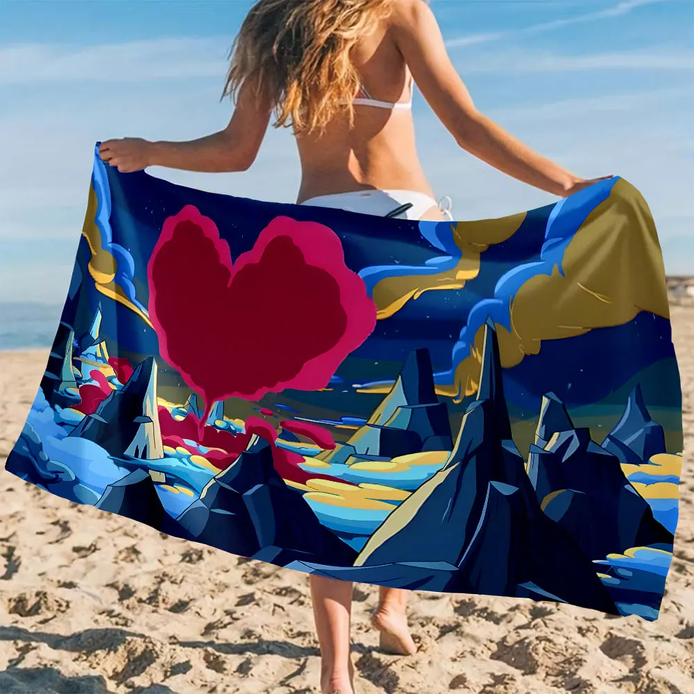 Heart Mountain Landscape Beach Towel Cartoon Quick Dry Microfiber Bath Towel for Swimming Surfing Camping Unisex Holiday
Heart Mountain Landscape Beach Towel Cartoon Quick Dry Microfiber Bath Towel for Swimming Surfing Camping Unisex Holiday