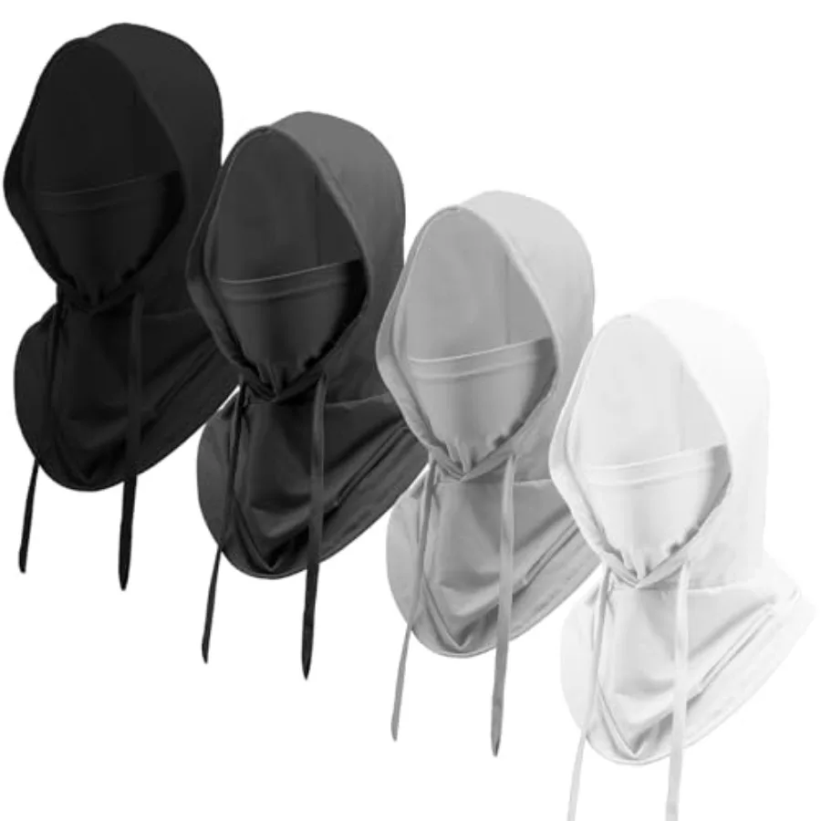 4 Pcs Cooling Balaclava Mask Summer Balaclava Sun UV Protection Hood Breathable Full Head Mask Face Cover for Men Women
4 Pcs Cooling Balaclava Mask Summer Balaclava Sun UV Protection Hood Breathable Full Head Mask Face Cover for Men Women