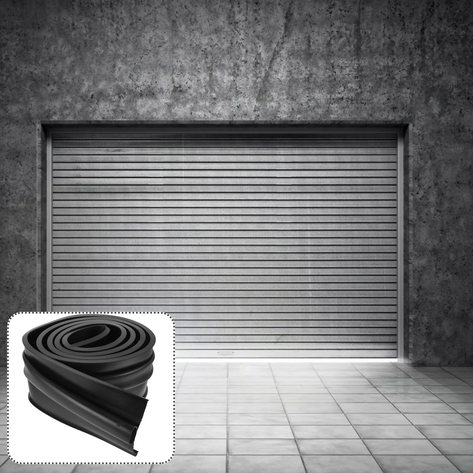 Garage Seal Strip Bottom Weather Stripping Floor Seals Rubber Windproof Dust Proof Water Resistant Insulation Easy Cut
Garage Seal Strip Bottom Weather Stripping Floor Seals Rubber Windproof Dust Proof Water Resistant Insulation Easy Cut