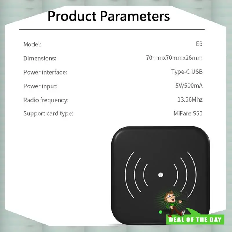 24-Hour Delivery 2X TTLOCK Smart Card Encoder NFC 13.56M M1 IC Card Reader RFID Chip Scanner For TT Hotel TT Rental System Softw
24-Hour Delivery 2X TTLOCK Smart Card Encoder NFC 13.56M M1 IC Card Reader RFID Chip Scanner For TT Hotel TT Rental System Softw
