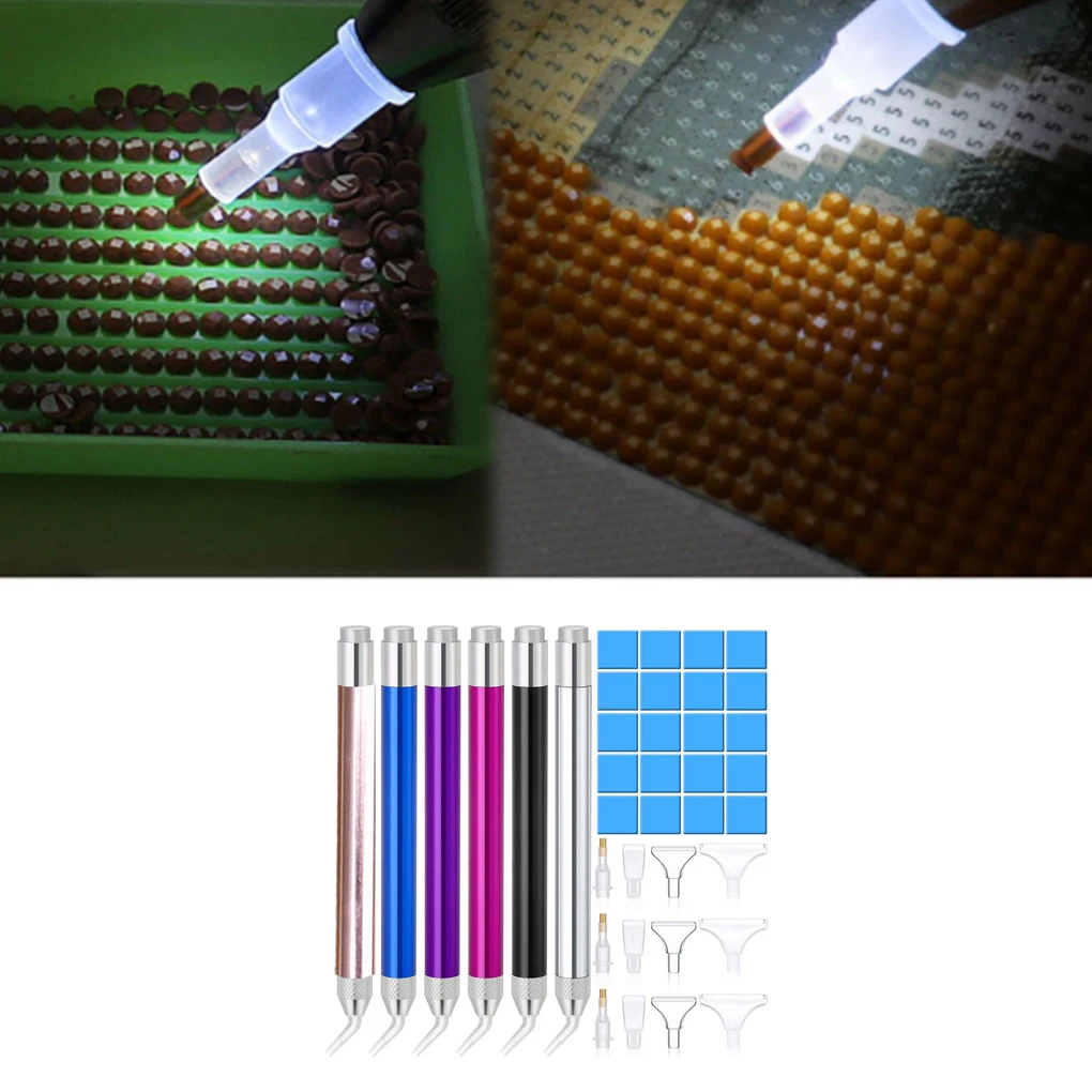 Crystal Painting Pen Set Portable Rhinestone Embroidery Kit Handicraft
Crystal Painting Pen Set Portable Rhinestone Embroidery Kit Handicraft