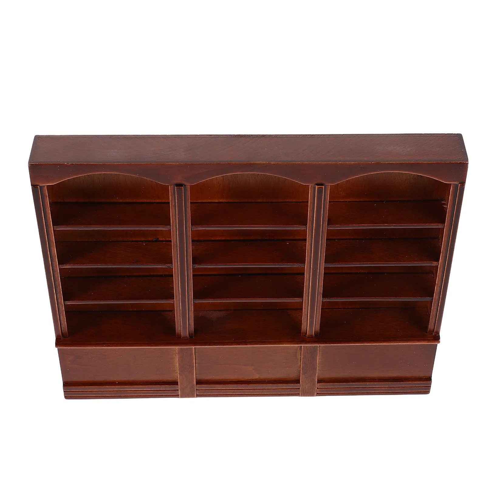 Miniature Wooden Bookcase Dollhouse Furniture Realistic Detail Design Robust Wood Construction Display Shelf for Mini Books
Miniature Wooden Bookcase Dollhouse Furniture Realistic Detail Design Robust Wood Construction Display Shelf for Mini Books