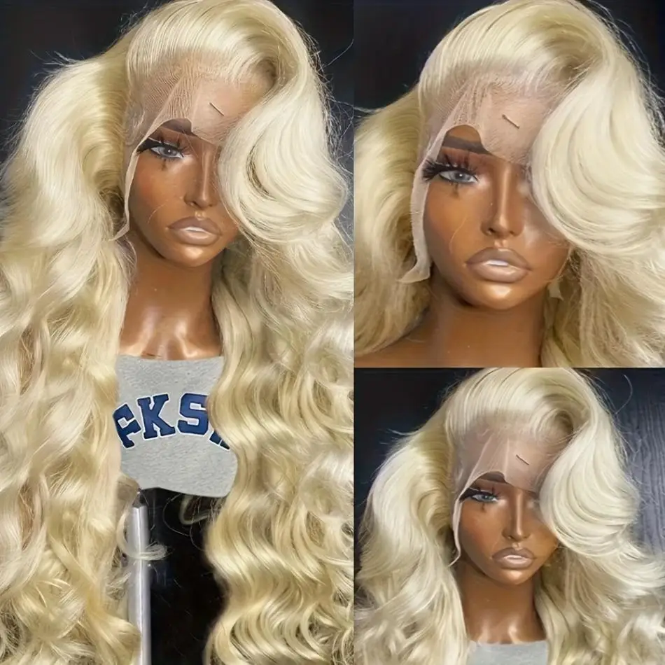 Blonde 613 Body Wave 13x4 13x6 HD Lace Frontal Human Hair Wigs 30 36 Inch Honey Colored Lace Preplucked Front Wig for Women
Blonde 613 Body Wave 13x4 13x6 HD Lace Frontal Human Hair Wigs 30 36 Inch Honey Colored Lace Preplucked Front Wig for Women