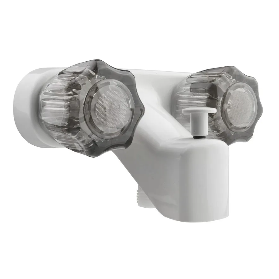 RV Tub and Shower Diverter Faucet - White
RV Tub and Shower Diverter Faucet - White