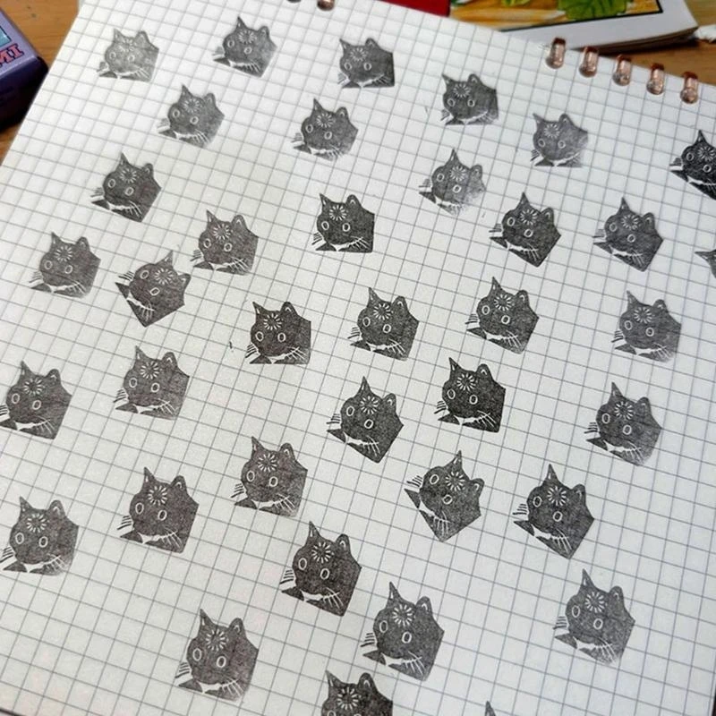 Ergonomic Cats Stamping Device Shatterproof Plastic Texture Convenient for Paperwork Decorating Classroom Daily Use
Ergonomic Cats Stamping Device Shatterproof Plastic Texture Convenient for Paperwork Decorating Classroom Daily Use