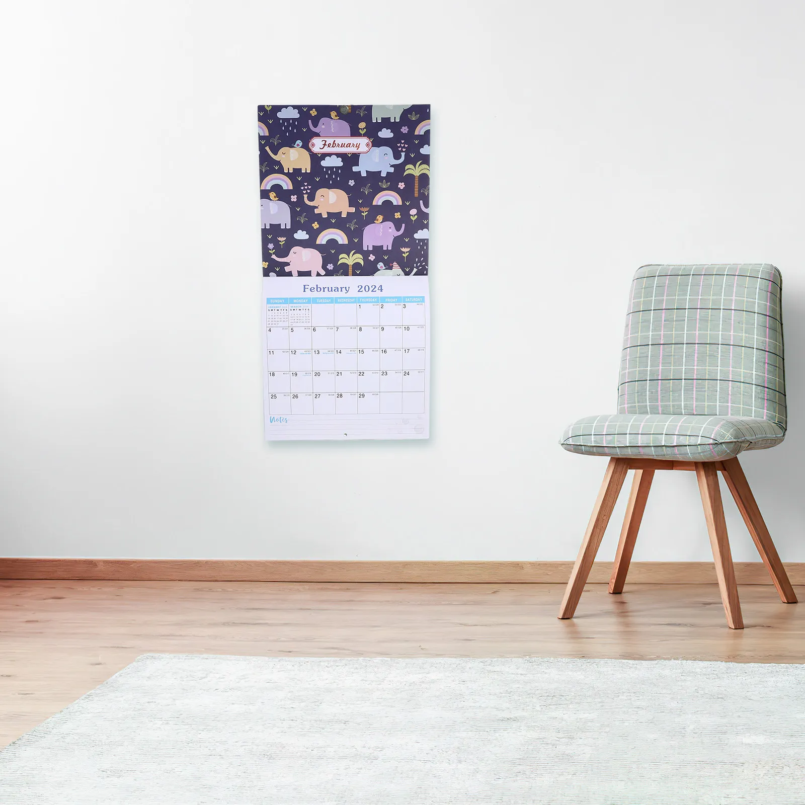 2024 Wall Calendar Monthly Home Office Notepad Design Smooth Surface Long Term Family Holiday Room Daily Appointment
2024 Wall Calendar Monthly Home Office Notepad Design Smooth Surface Long Term Family Holiday Room Daily Appointment