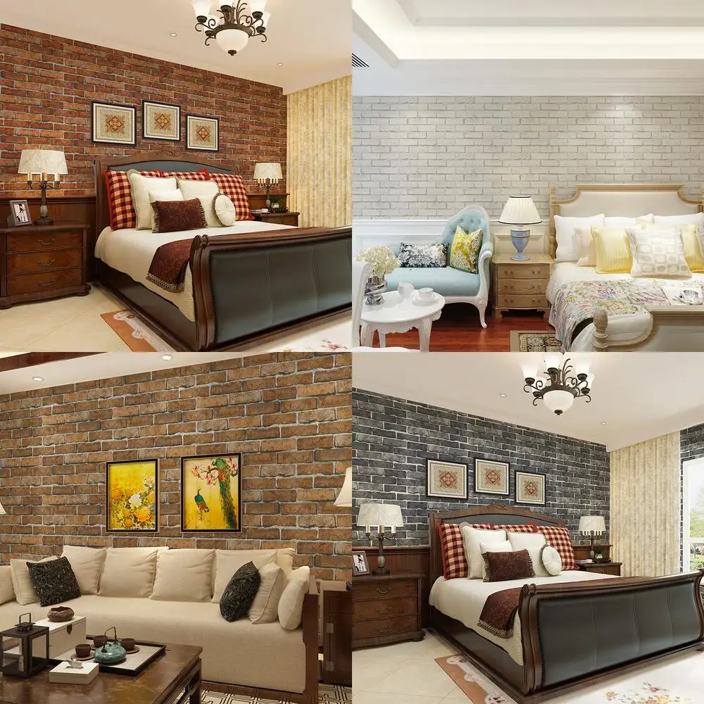 New Chinese Style 3D Stereo Retro Nostalgic Stone Texture Brick Wall Simulated Red and Blue Brick Vintage Wallpaper
New Chinese Style 3D Stereo Retro Nostalgic Stone Texture Brick Wall Simulated Red and Blue Brick Vintage Wallpaper