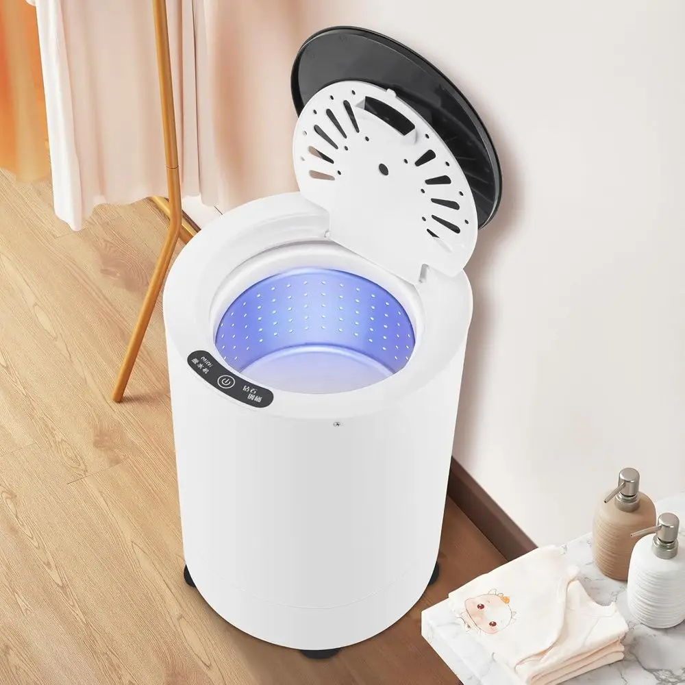 Compact Electric Spin Dryer 110V, Portable Mini Laundry Dryer or Aparents, Schools, Dorms, RVs, Camping
Compact Electric Spin Dryer 110V, Portable Mini Laundry Dryer or Aparents, Schools, Dorms, RVs, Camping