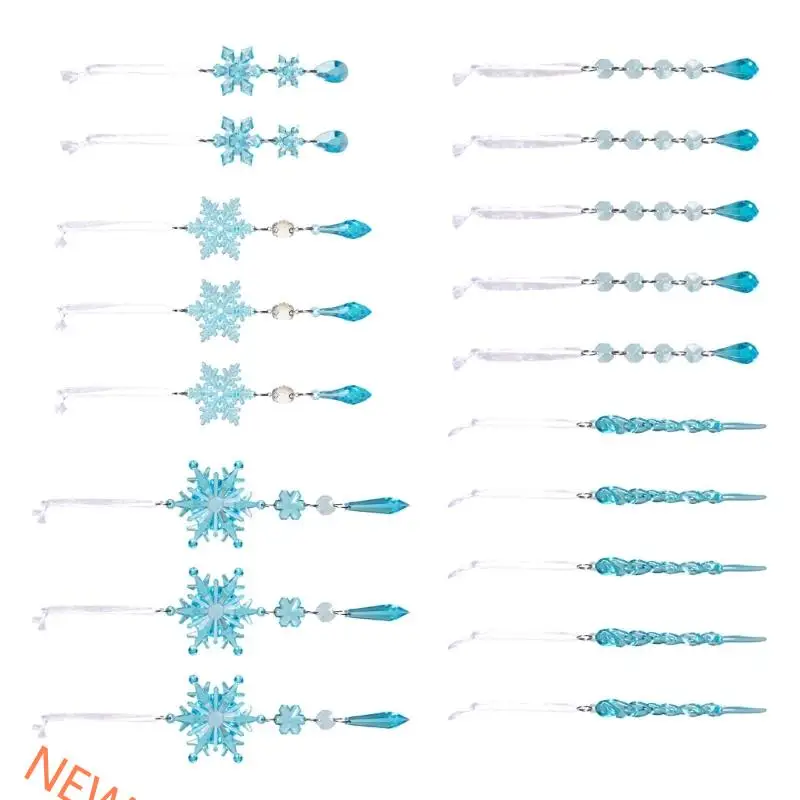 18pcs/lot Blue Crystal Рождественский орнамент Акриловое украшение для праздничной вечеринки
18pcs/lot Blue Crystal Рождественский орнамент Акриловое украшение для праздничной вечеринки