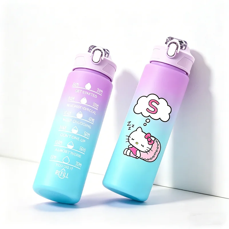 Hello Kitty Gradient Straw Kettle Cartoon 750ml Water Bottle Portable Outdoor Mug Printed Travel Jug Cute Graduated Cup Supplies
Hello Kitty Gradient Straw Kettle Cartoon 750ml Water Bottle Portable Outdoor Mug Printed Travel Jug Cute Graduated Cup Supplies