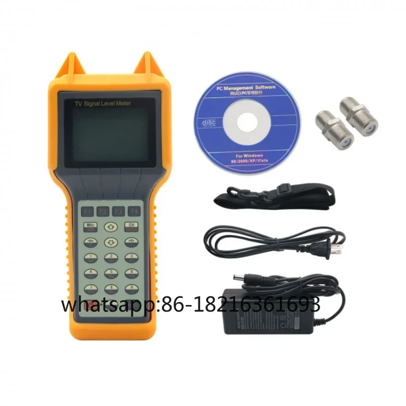 RY200D CATV Cable Testing 5MHz To 870MHZ Mer Ber K Digital TV Signal Level Meter Tester
RY200D CATV Cable Testing 5MHz To 870MHZ Mer Ber K Digital TV Signal Level Meter Tester