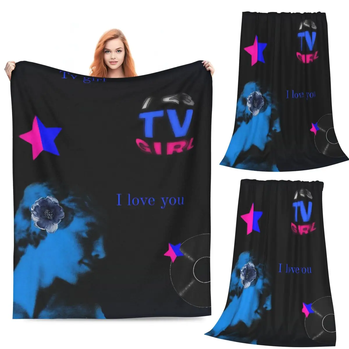 TV Girl Band Blanket Soft Warm Flannel Throw Blanket Plush for Bed Living room Picnic Travel Home Sofa
TV Girl Band Blanket Soft Warm Flannel Throw Blanket Plush for Bed Living room Picnic Travel Home Sofa