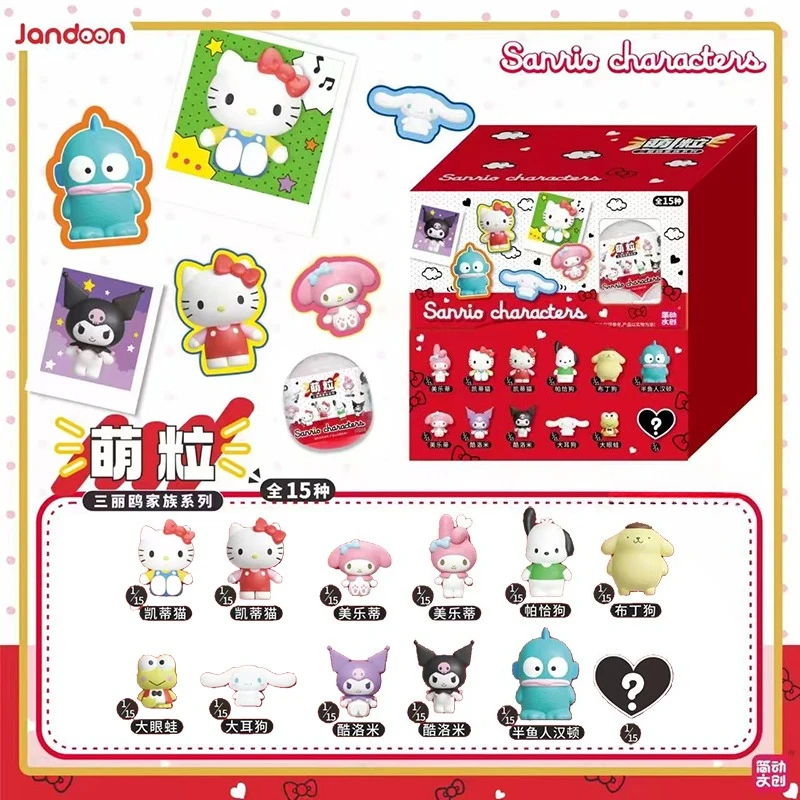 Персонажи Sanrio Gacha, капсула, слепая коробка, игрушка, мини-фигурки, Hello Kitty Bad Badtz Maru Tuxedosam My Melody Kuromi, аниме-кукла
Персонажи Sanrio Gacha, капсула, слепая коробка, игрушка, мини-фигурки, Hello Kitty Bad Badtz Maru Tuxedosam My Melody Kuromi, аниме-кукла