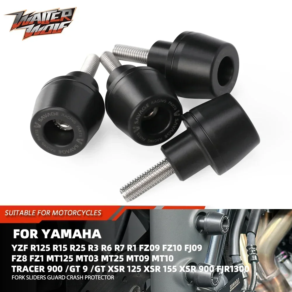 MT09 MT03 For Yamaha YZF R6 R7 FZ 09 FJ 09 MT 03 MT 09 Tracer 900 /GT 9 /GT XSR 125 FJR 1300 Fork Sliders Guard Crash Protector
MT09 MT03 For Yamaha YZF R6 R7 FZ 09 FJ 09 MT 03 MT 09 Tracer 900 /GT 9 /GT XSR 125 FJR 1300 Fork Sliders Guard Crash Protector