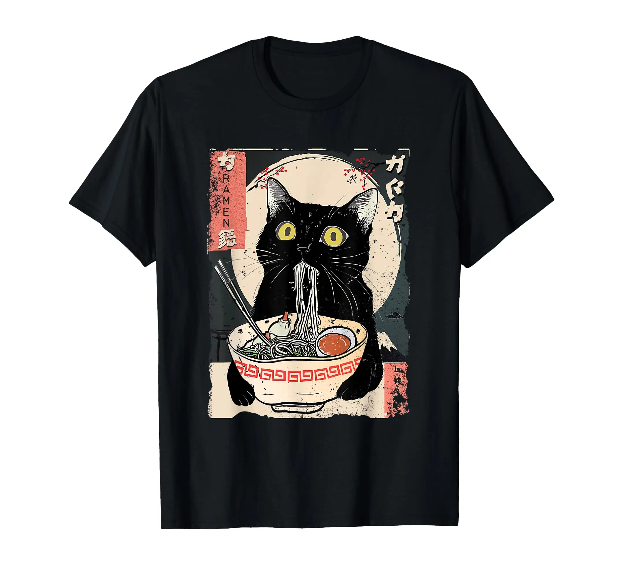 Hot-Selling Kawaii Cat Eating Ramen Noodles Funny Anime Gift T-Shirt Men Women Cotton Shirt
Hot-Selling Kawaii Cat Eating Ramen Noodles Funny Anime Gift T-Shirt Men Women Cotton Shirt