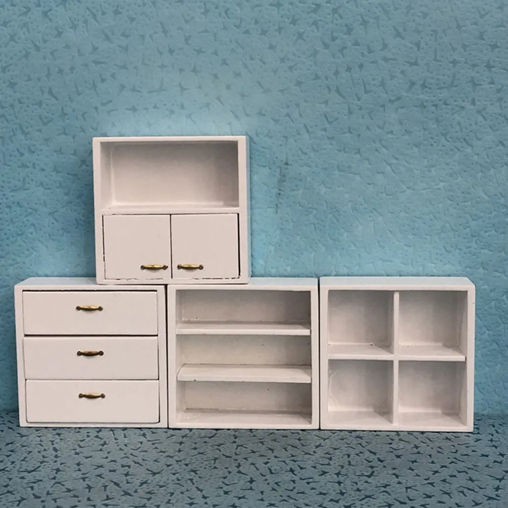 1Set Wooden Mini Cabinet Set for Dollhouse 1:12 Scale DIY Home Decoration Desktop Adornment Kids Birthday Christmas Gift
1Set Wooden Mini Cabinet Set for Dollhouse 1:12 Scale DIY Home Decoration Desktop Adornment Kids Birthday Christmas Gift