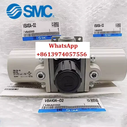 1 piece Original SMC Booster Valve VBA10A-02GN VBA43A-04GN VBA20A-03GN VBA40A-04GN
1 piece Original SMC Booster Valve VBA10A-02GN VBA43A-04GN VBA20A-03GN VBA40A-04GN