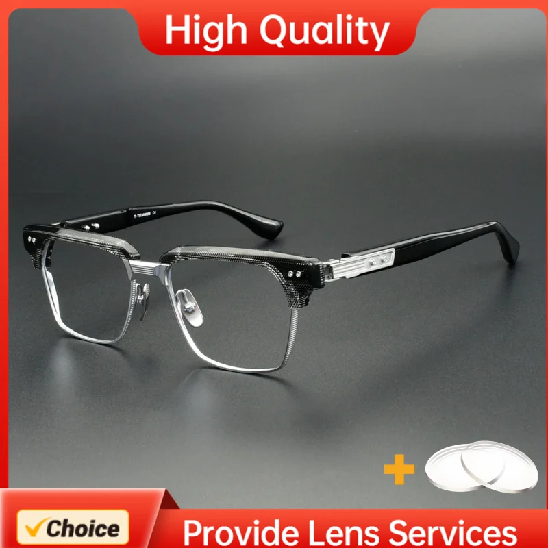 High Quality Fashion DITA-style Lightweight Eyebrow Titanium Acetate Eyeglasses Men Business Clear Grey Full Frame Lenses DTX443
High Quality Fashion DITA-style Lightweight Eyebrow Titanium Acetate Eyeglasses Men Business Clear Grey Full Frame Lenses DTX443