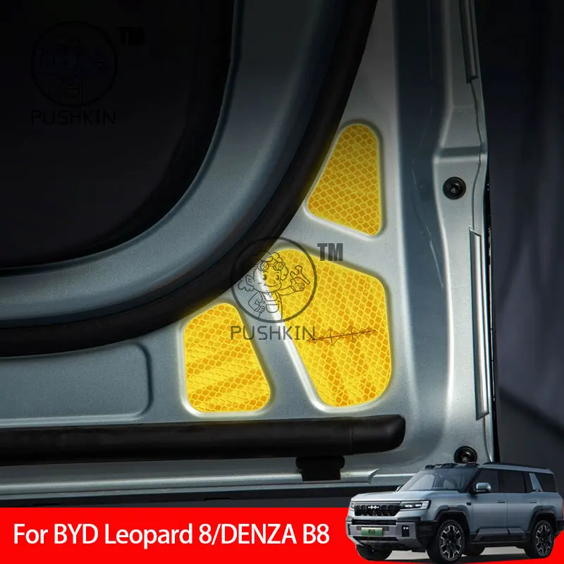 For BYD Leopard 8 DENZA B8 2025 2026 car interior parts Anti rear collision warning sticker for front bumper of door accessories
For BYD Leopard 8 DENZA B8 2025 2026 car interior parts Anti rear collision warning sticker for front bumper of door accessories