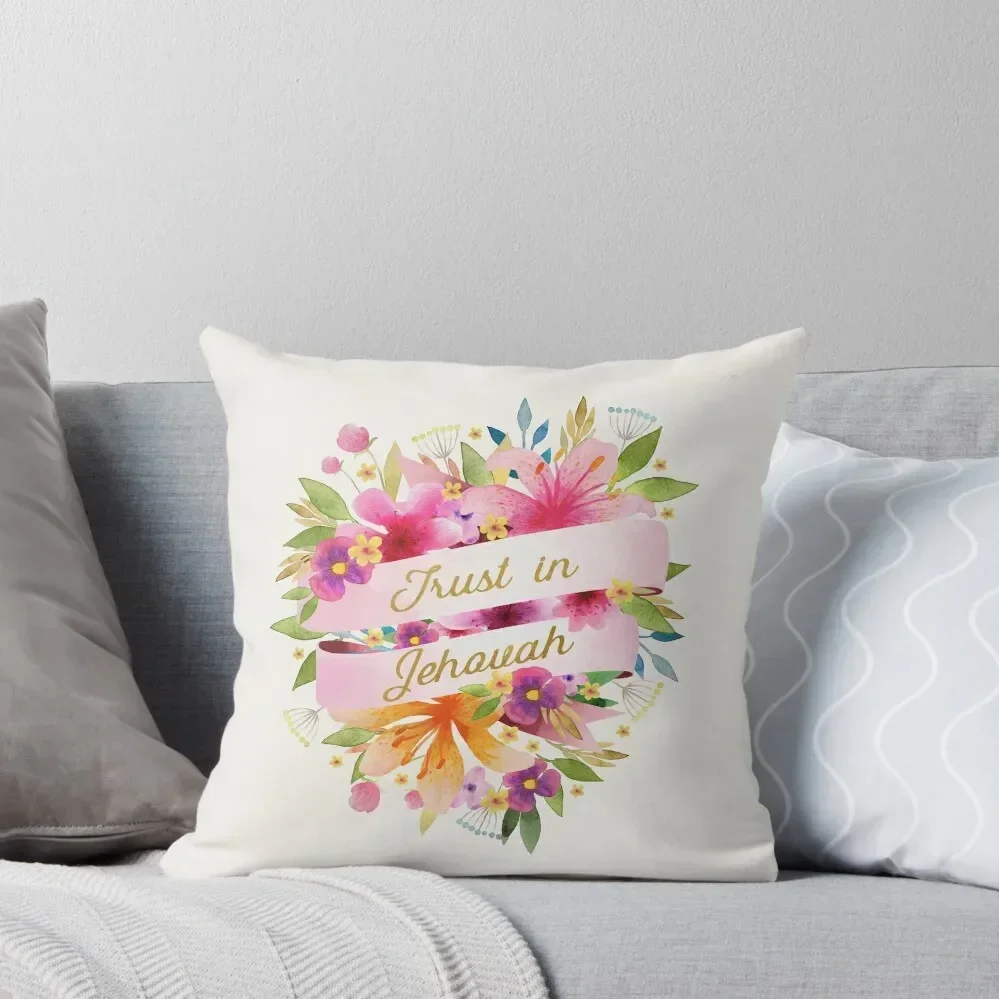 TRUST IN JEHOVAH (FLORAL) Throw Pillow Decorative Cushion Elastic Cover For Sofa Christmas Cushion For Home pillow
TRUST IN JEHOVAH (FLORAL) Throw Pillow Decorative Cushion Elastic Cover For Sofa Christmas Cushion For Home pillow